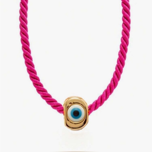 Boho evil eye necklace S640 - Picture 1 of 4